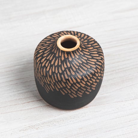 エヴァーソン朋子 陶作品「花器」A8