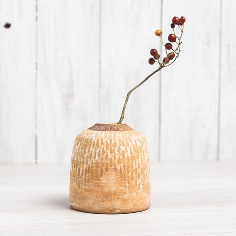 エヴァーソン朋子 陶作品「花器」A9