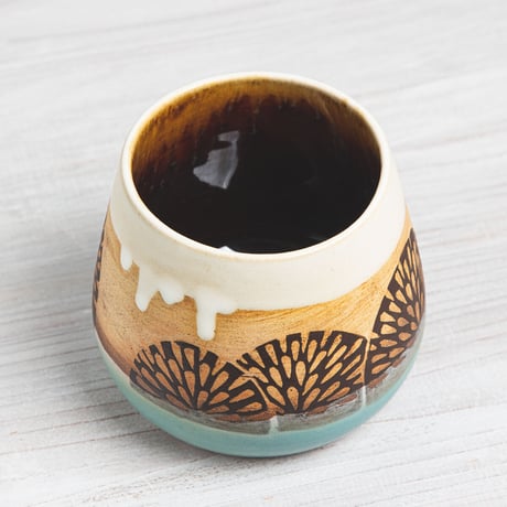 エヴァーソン朋子 陶作品「花器」A3