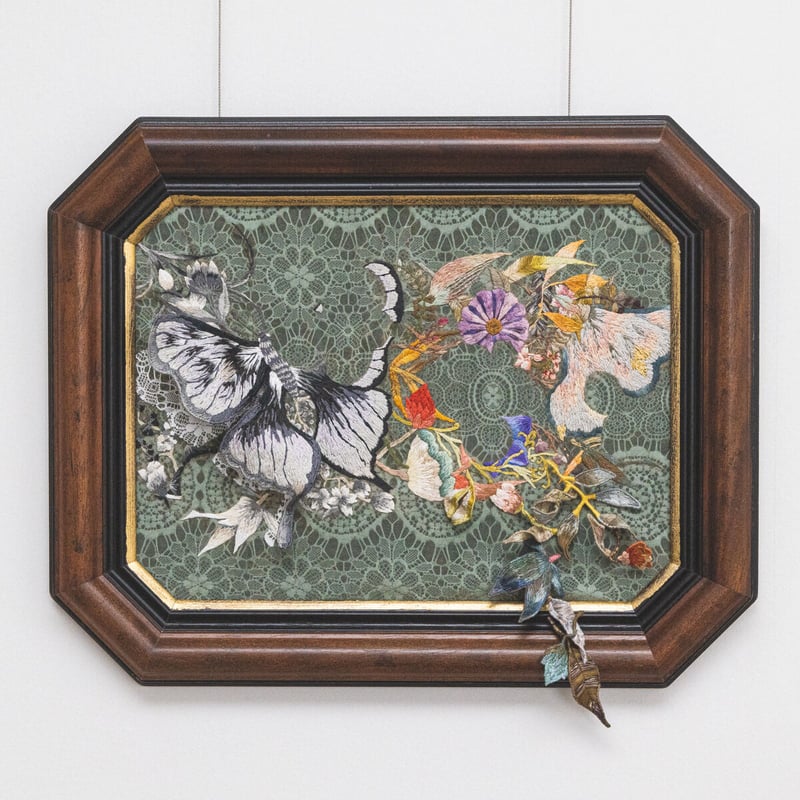 halu- 刺繍絵画「原点回帰」 | gallery So-Ra online shop