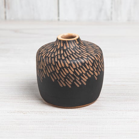 エヴァーソン朋子 陶作品「花器」A8