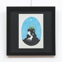 Satomi 原画「漆黒の夜」