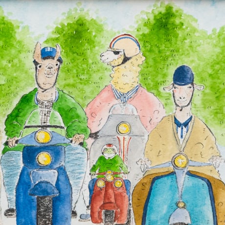 松岡文 原画「モッズラバーズ」