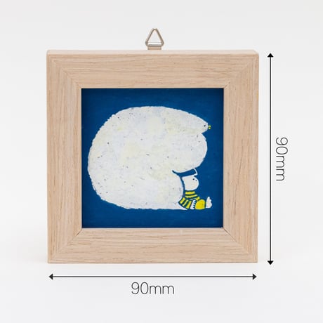 華 ミニ原画「とりとひと」No.2