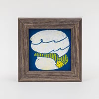 華 ミニ原画「とりとひと」No.1
