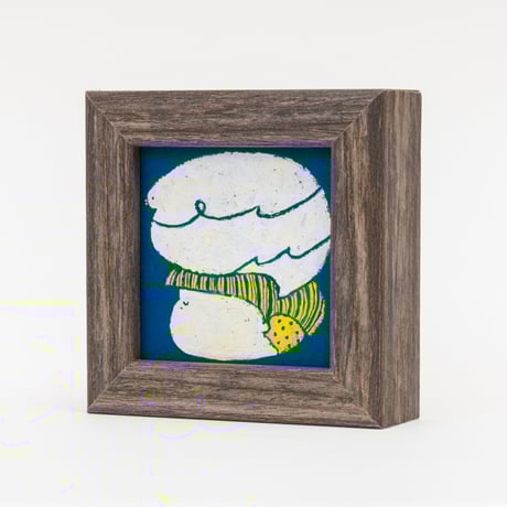 華 ミニ原画「とりとひと」No.1