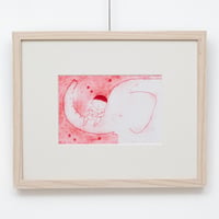 夏雲 原画「Good Night-elephant」