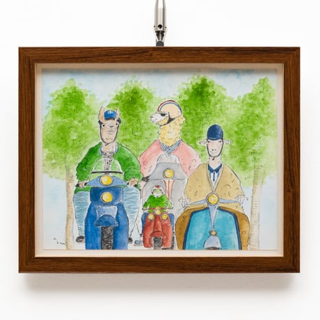 松岡文 原画「モッズラバーズ」