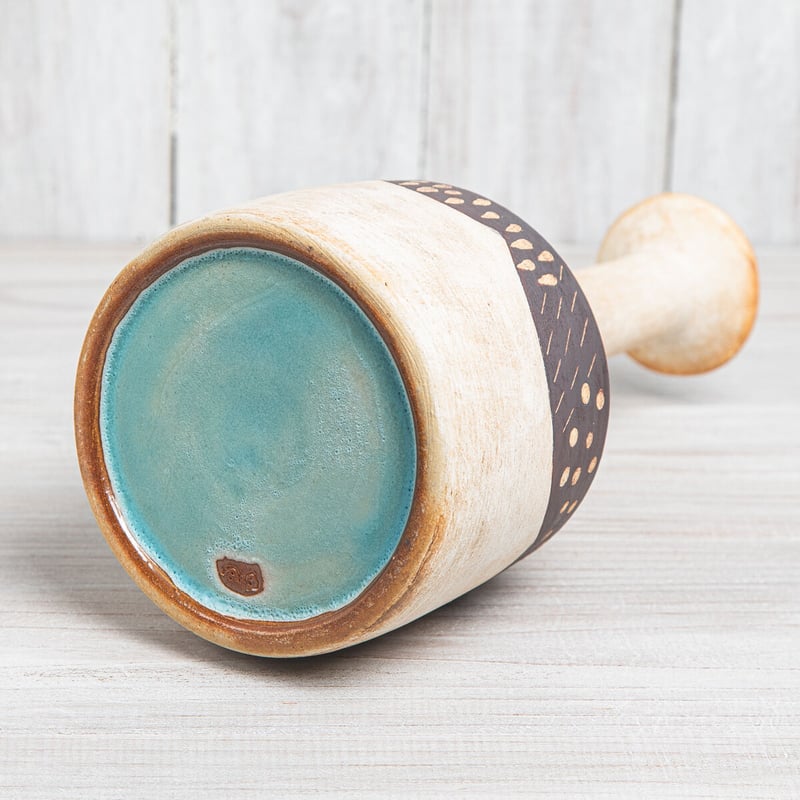 エヴァーソン朋子 陶作品「花器」A1 | gallery So-Ra online shop