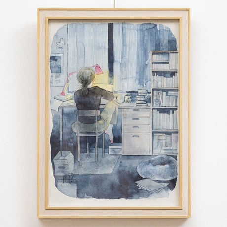 一色真由美 原画「mokumoku」