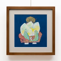 華 原画「花・おだんごちゃん」