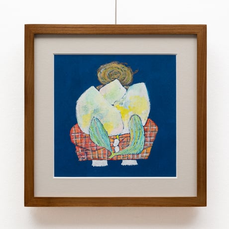 華 原画「花・おだんごちゃん」