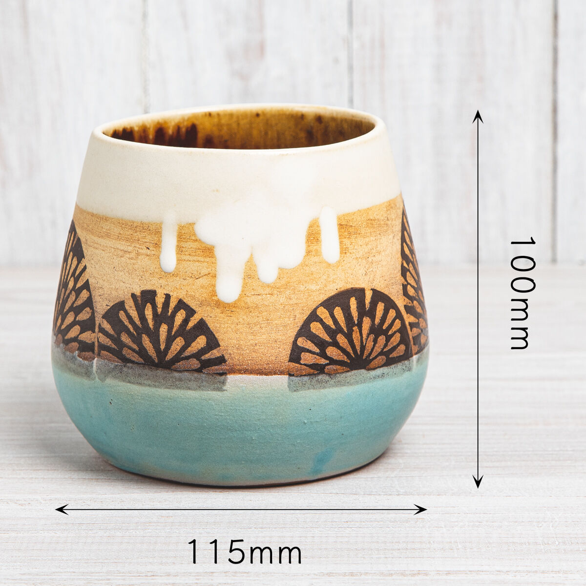 エヴァーソン朋子 陶作品「花器」A3 | gallery So-Ra online shop