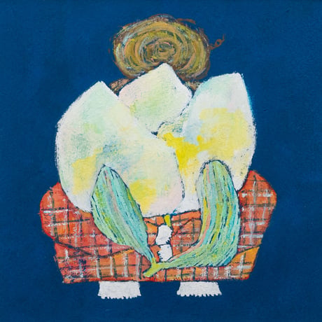 華 原画「花・おだんごちゃん」