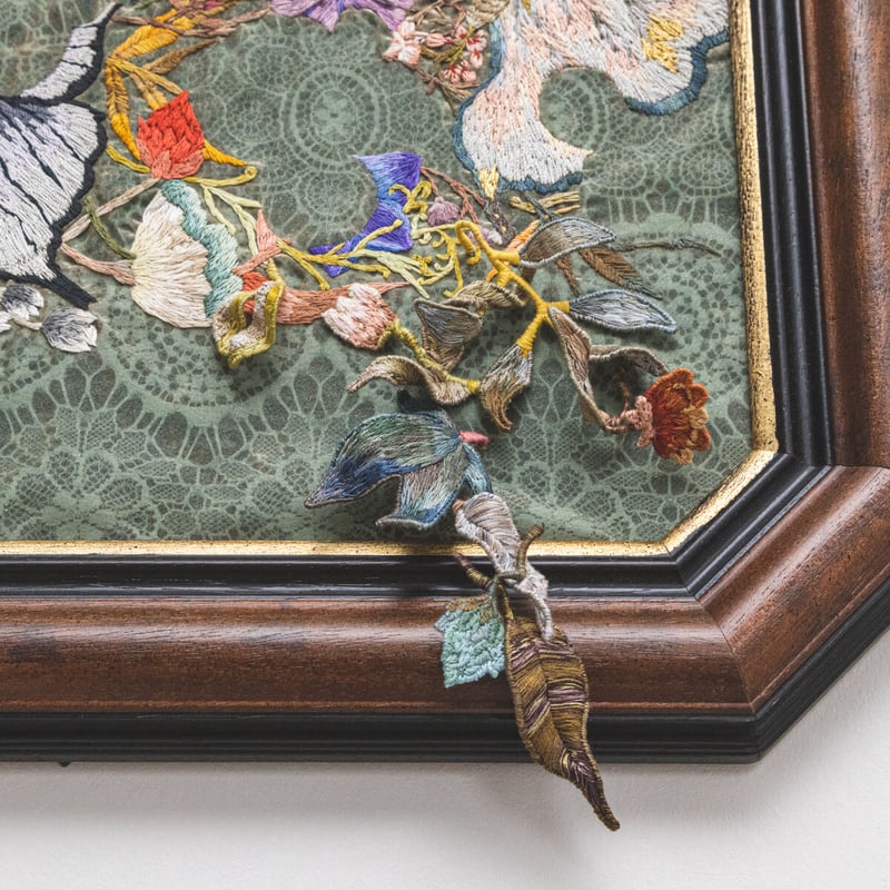 halu- 刺繍絵画「原点回帰」 | gallery So-Ra online shop