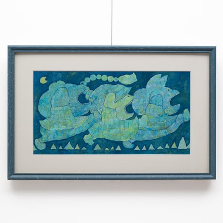 華 原画「すすむ」