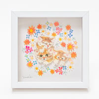 とmoえ 原画「光たち・スナネコ」