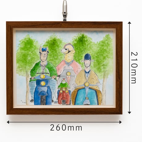 松岡文 原画「モッズラバーズ」