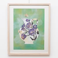baggy 原画「Vase -lisianthus-」