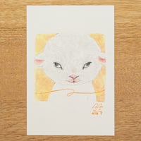 イマナミナナミ ドローイング原画「朝を待つ」