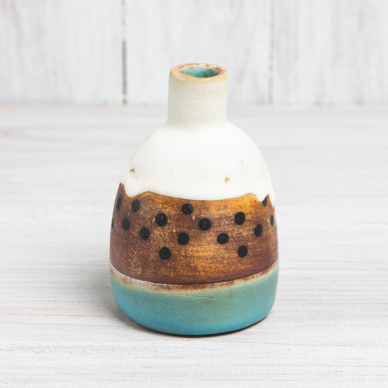 エヴァーソン朋子 陶作品「花器」A5 | gallery So-Ra online shop