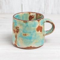 エヴァーソン朋子 陶作品「マグカップ 空色」