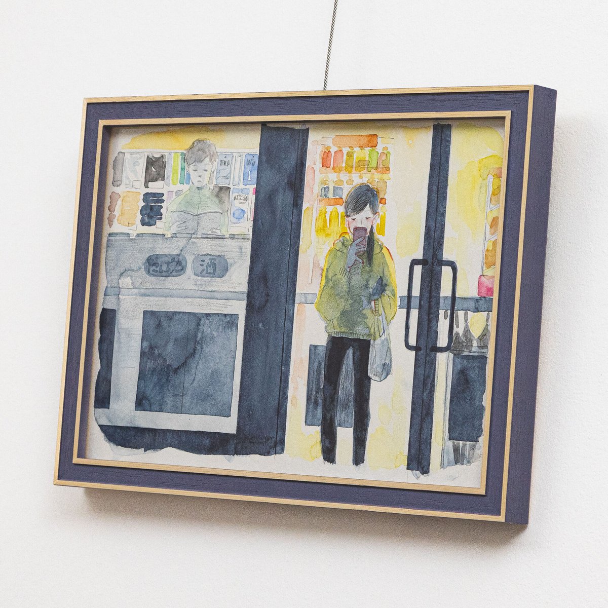 ま*ゆ様 じーっと見つめて　　絵画原画 ま*ゆ様 じーっと見つめて 絵画原画 KNM on X