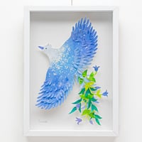 とmoえ 原画「波よせて伝えゆく」