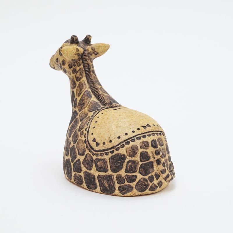 谷村仁美 陶作品「小さいお友達・キリン」 | gallery So-Ra online shop