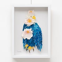 とmoえ 原画「こぼれて咲いた胸の内」