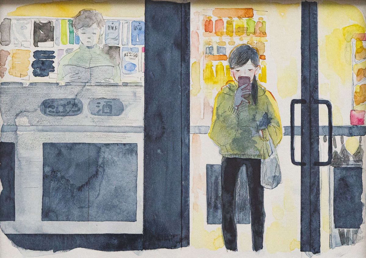 一色真由美 原画「shin」 | gallery So-Ra online shop