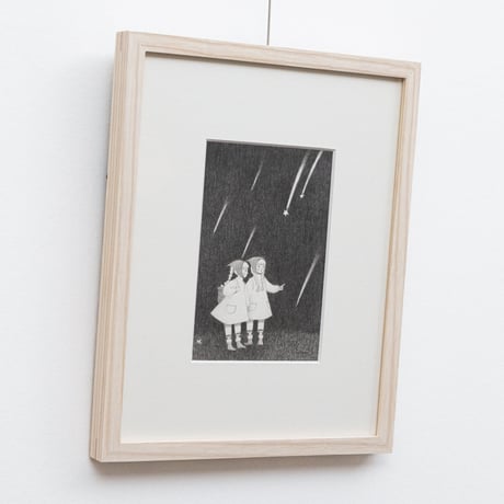 Satomi 原画「星屑集めシリーズ　ひそひそ 」