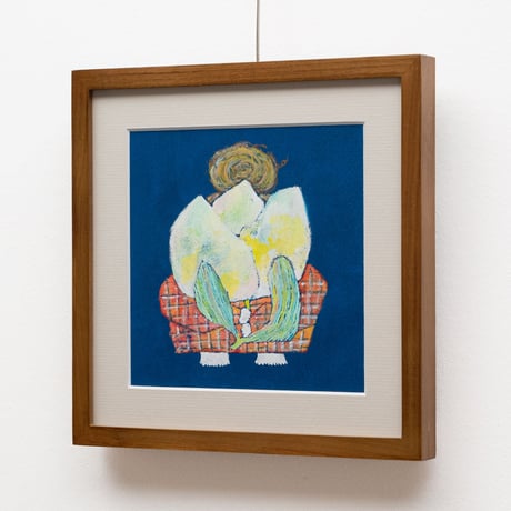 華 原画「花・おだんごちゃん」