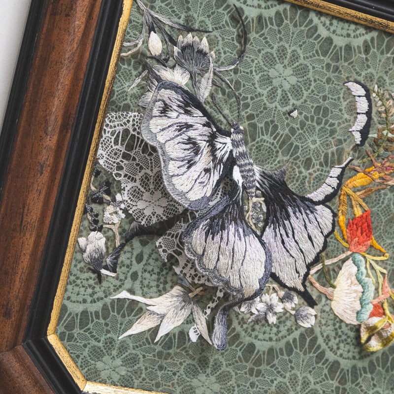 halu- 刺繍絵画「原点回帰」 | gallery So-Ra online shop