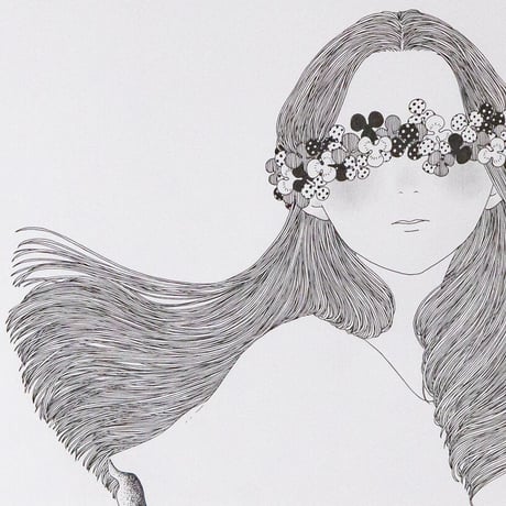 Satomi 原画「幸福探し」