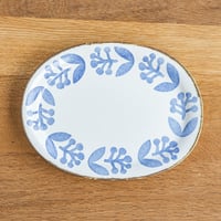 かとうようこ 陶作品「オーバル皿 中・実」