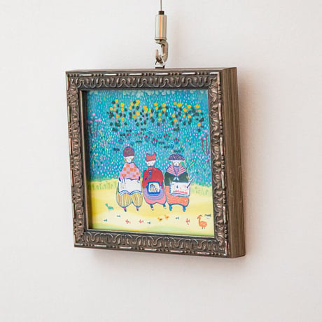 こにしともよ 原画「お花見」
