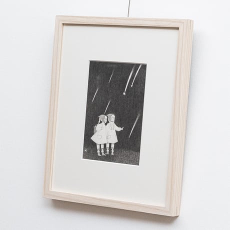 Satomi 原画「星屑集めシリーズ　ひそひそ 」