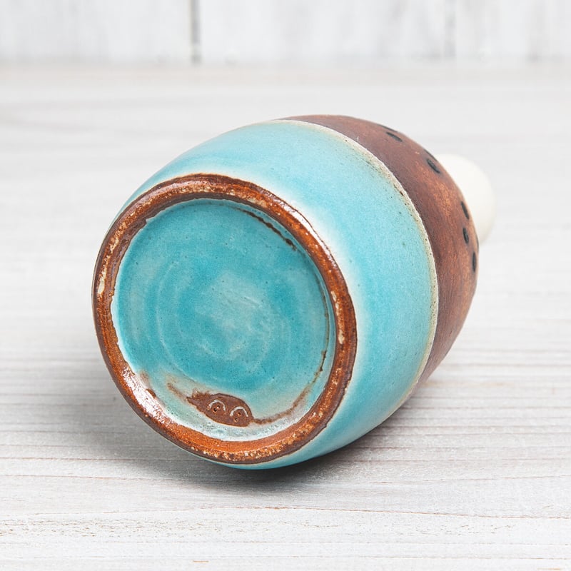 エヴァーソン朋子 陶作品「花器」A4 | gallery So-Ra online shop