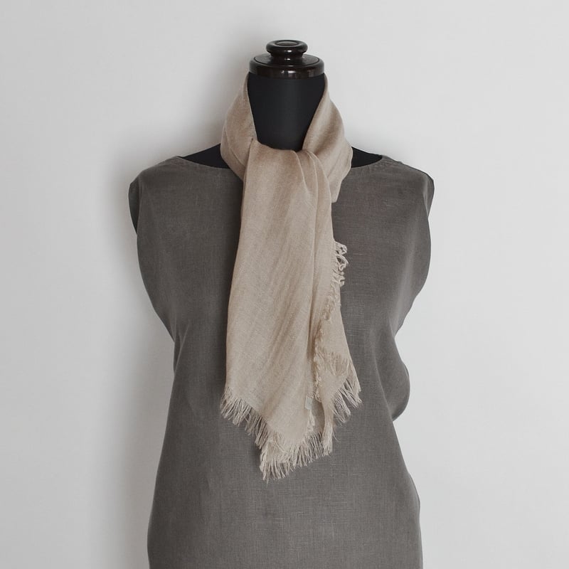 ZEGNA ゼニア ウールガーゼ素材のダブルフェイスストール 新品未使用 ZEGNA ゼニア ウールガーゼ素材のダブルフェイスストール 新品未