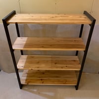 3段ラック（アイアン脚） | Handmade Craft Shop ZELKOVA