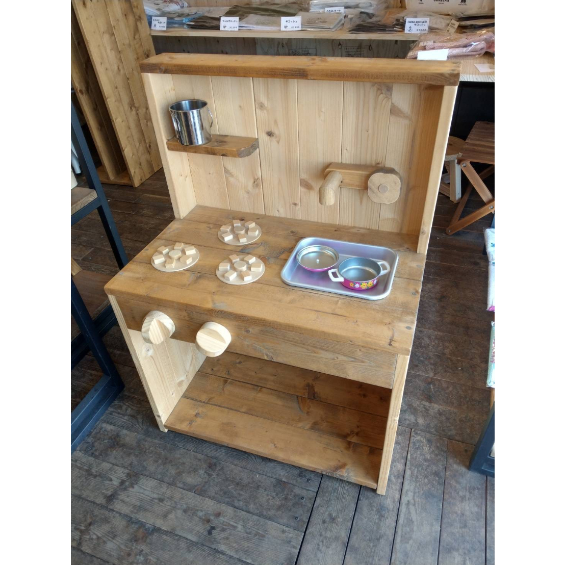 ままごとキッチン（大） | Handmade Craft Shop ZELKOVA