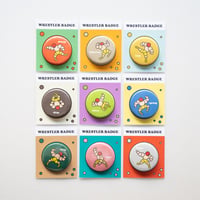 WRESTLER BADGE (all)