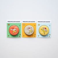 WRESTLER BADGE (punch・uppercut・kick)