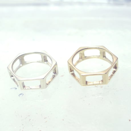 motif ring 7 - gold