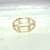 motif ring 7 - gold