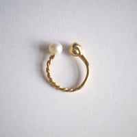 pearl&ball イヤカフ/gold