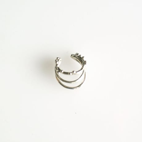 small３連イヤカフ/silver