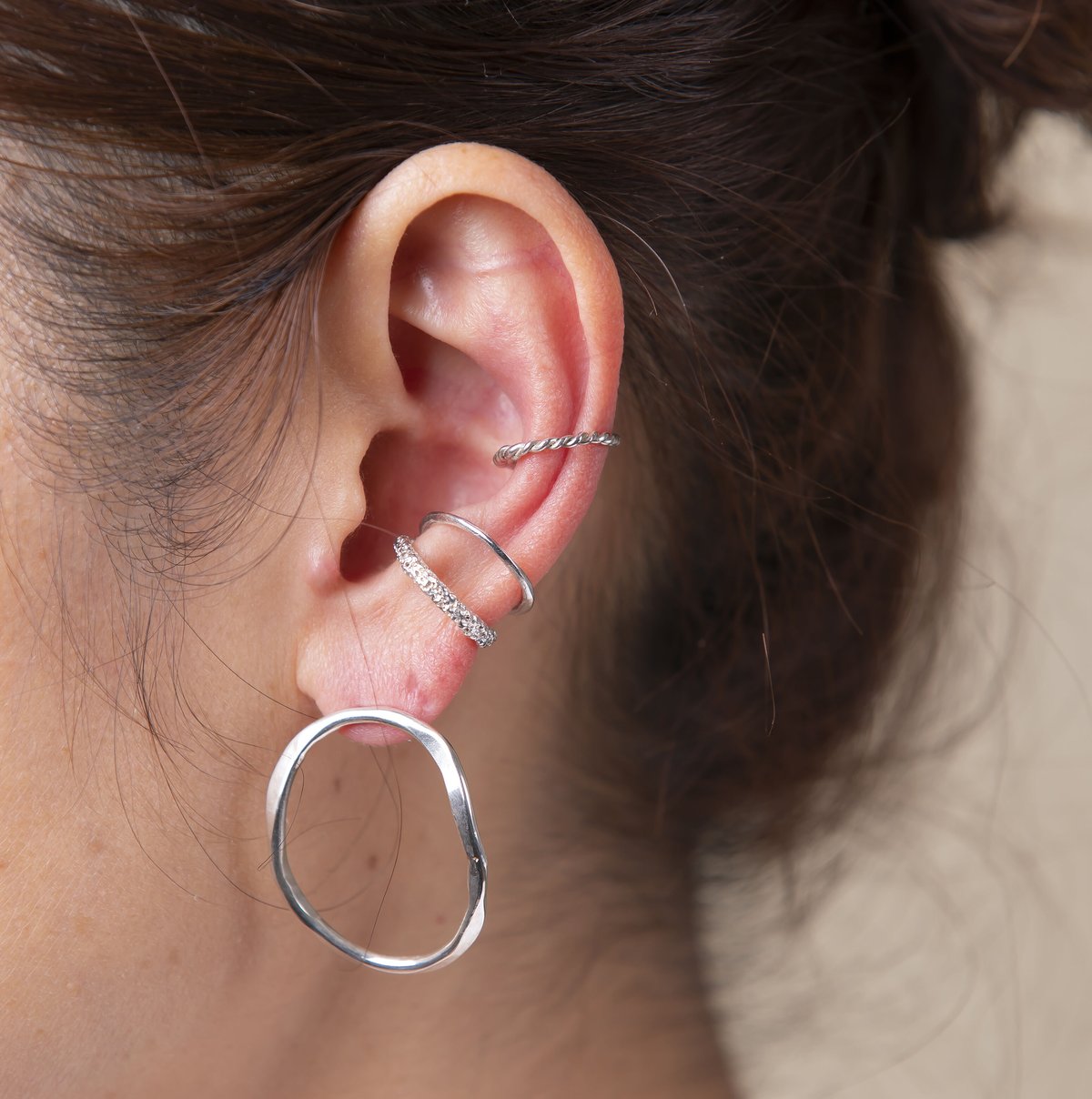 フロントサークルピアス | chumeq フロントサークルピアス | chumeq