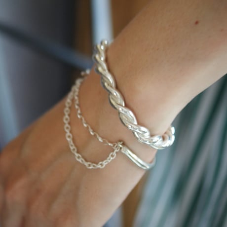 2way chain バングル